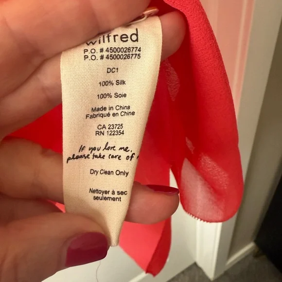 Wilfred Silk Pink Tunic - Picture 4 of 4